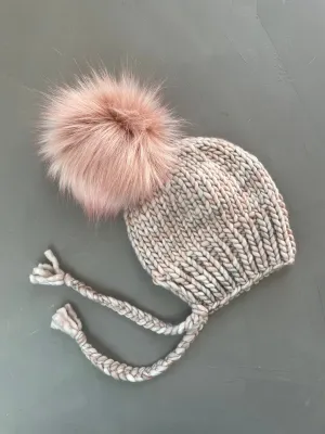 5-9 Year Split Brim Beanie Whole Grain