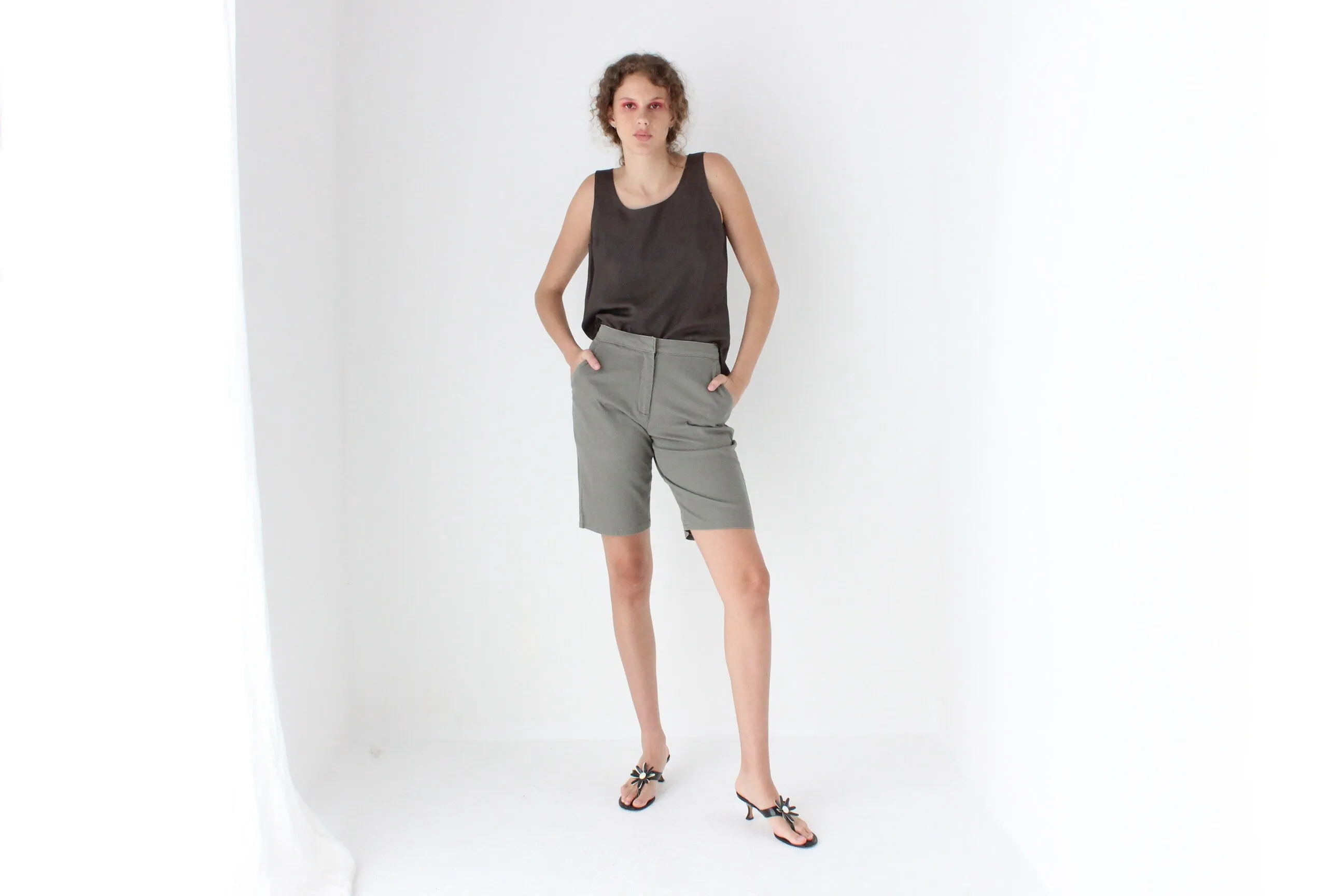 90s Relaxed Neutral Tank by Mosaic New Zealand