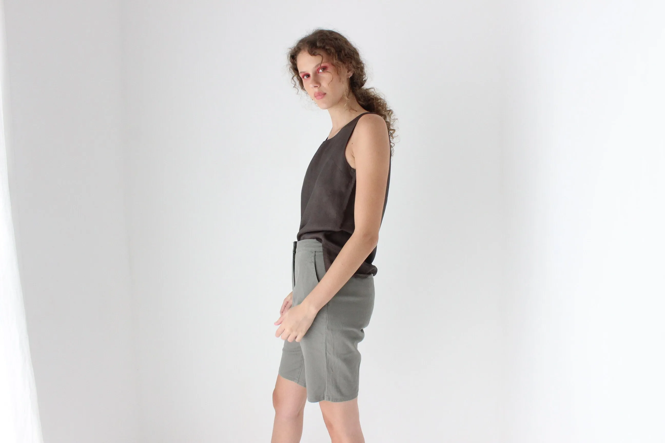 90s Relaxed Neutral Tank by Mosaic New Zealand