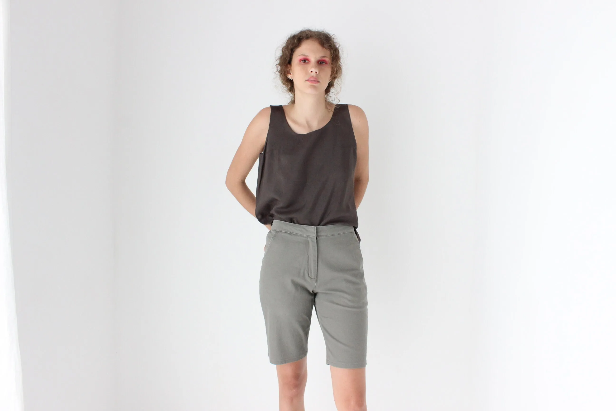 90s Relaxed Neutral Tank by Mosaic New Zealand
