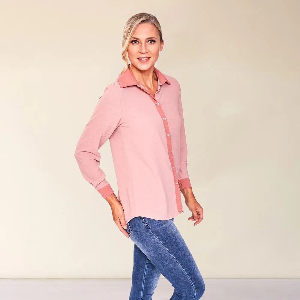 Alana Shirt (Dusty Pink)