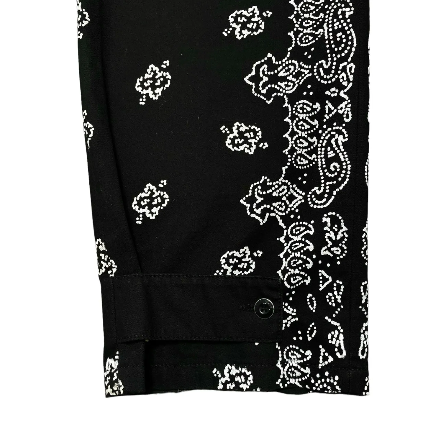 Amiri Bandana Work Pants Black