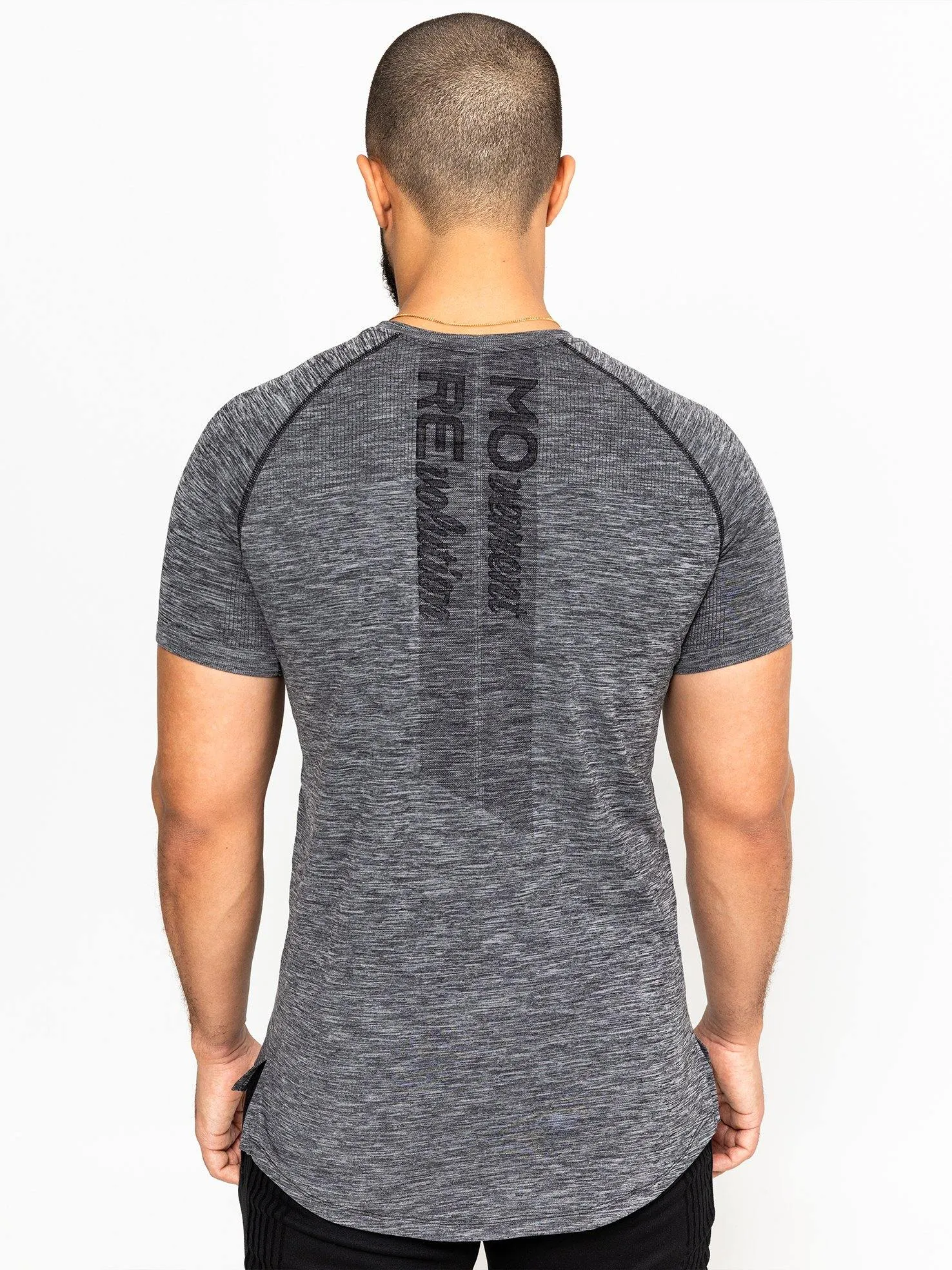 Ares Seamless Tee - Black