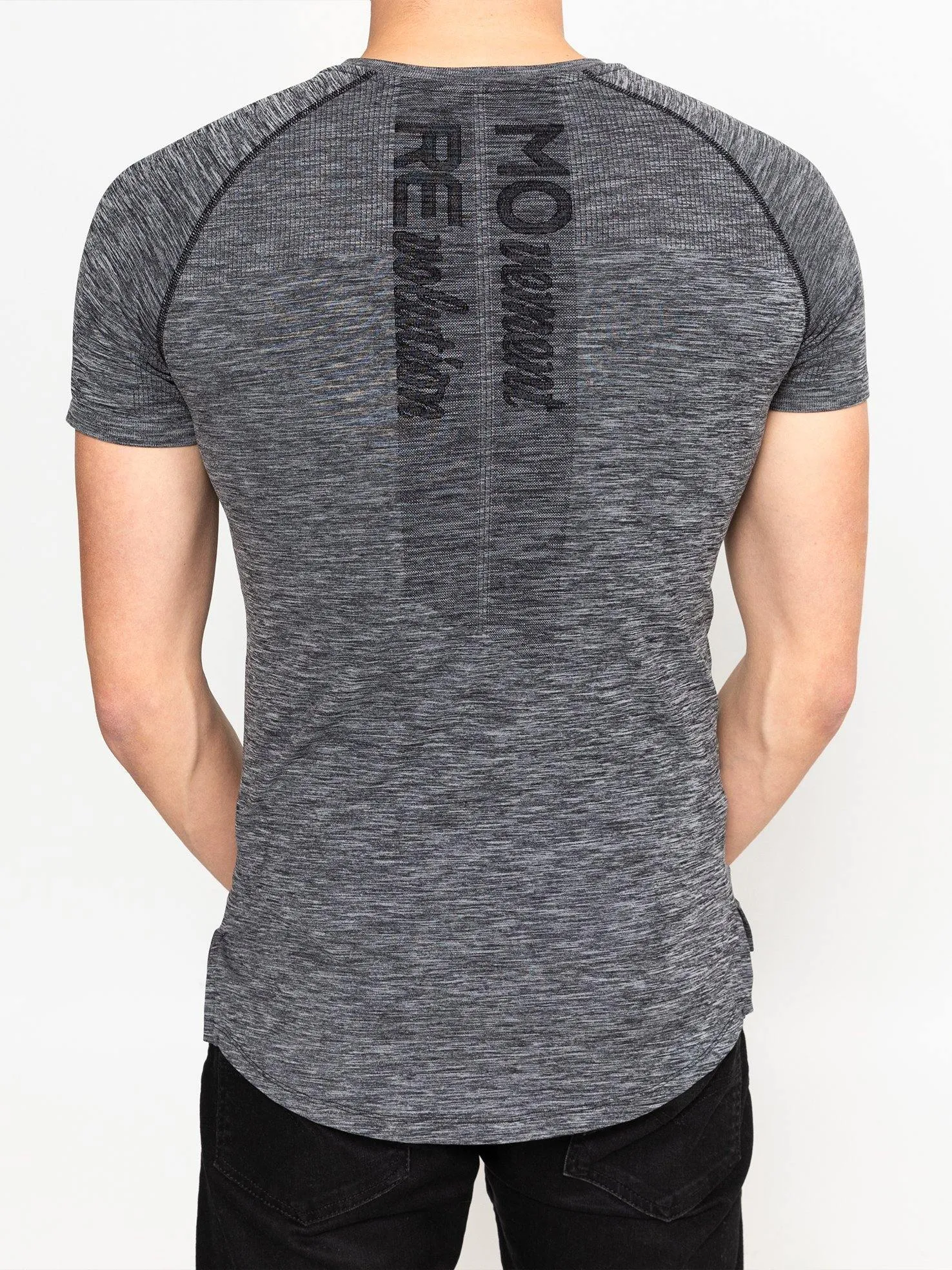 Ares Seamless Tee - Black