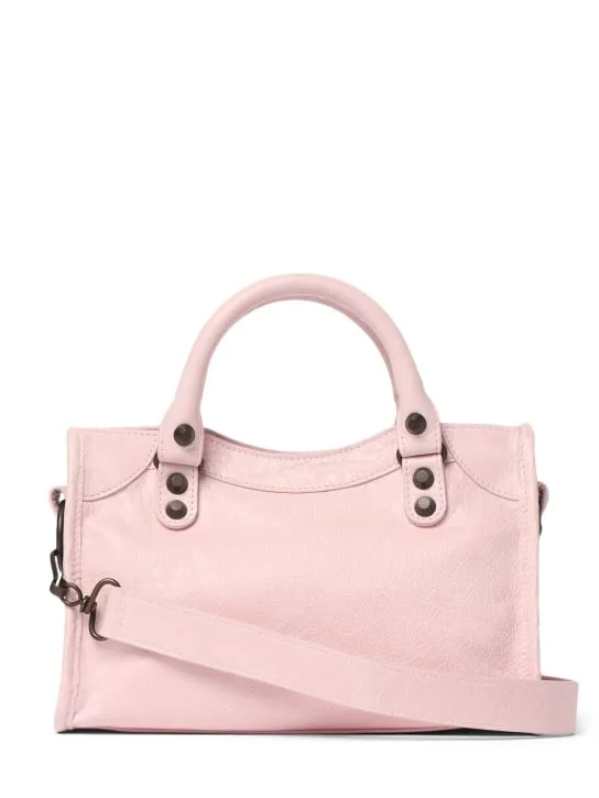 Balenciaga   Mini Le City Arena Lamb bag 
