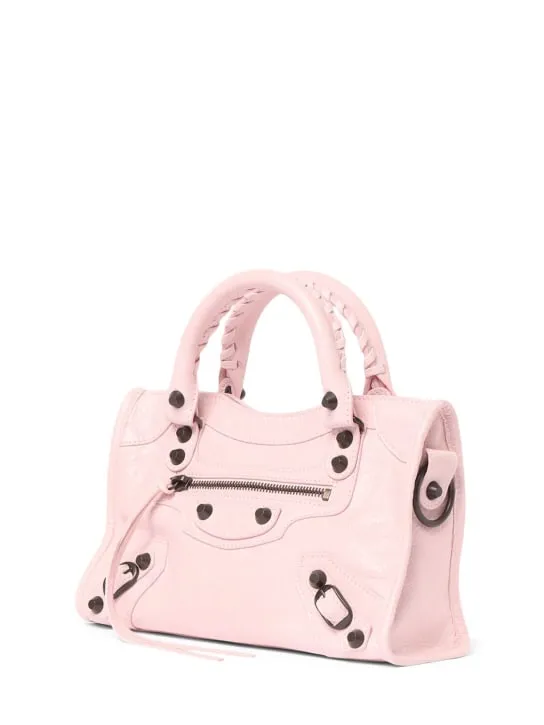 Balenciaga   Mini Le City Arena Lamb bag 