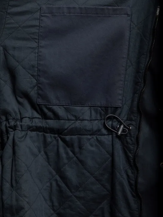 Balenciaga   Oversized cotton blend workwear parka 