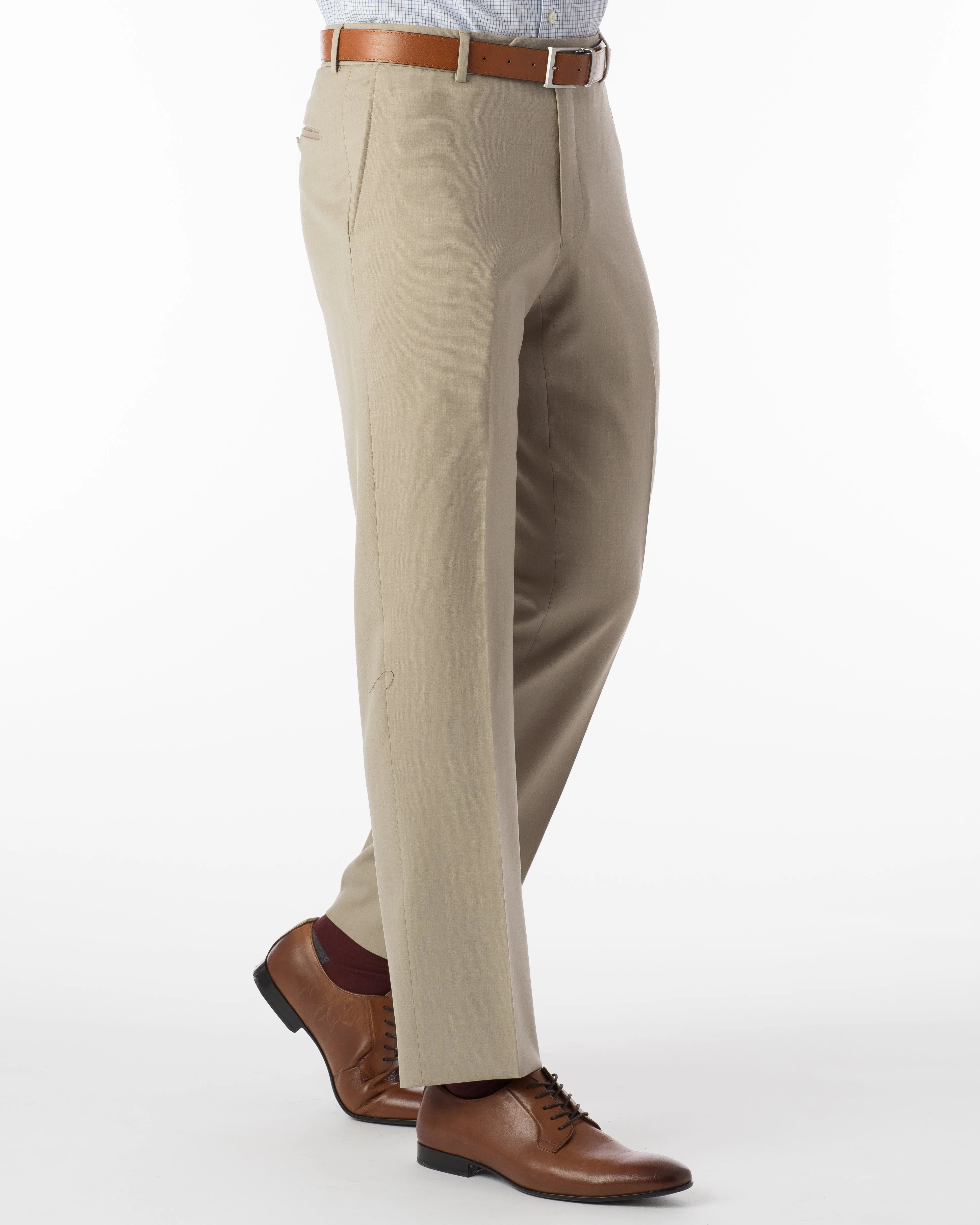 Ballin Pants - Soho Super 120's Gabardine - Oatmeal