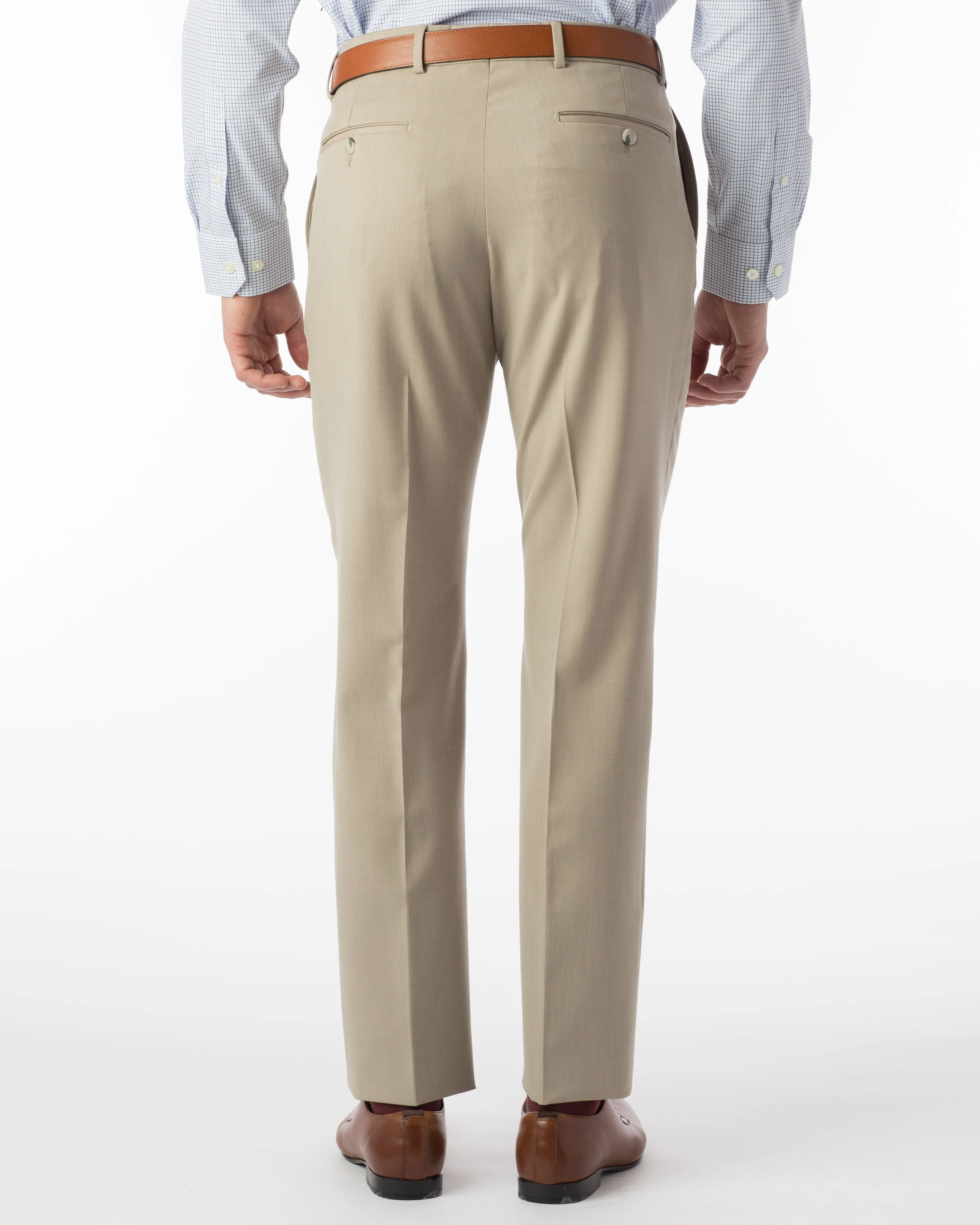 Ballin Pants - Soho Super 120's Gabardine - Oatmeal