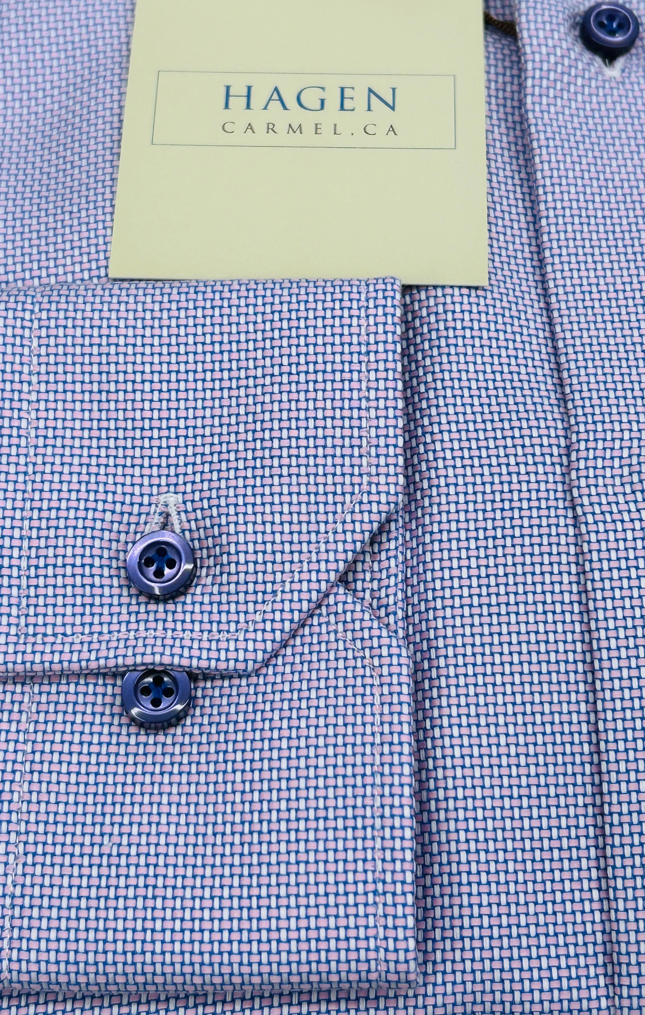 Basketweave Dress Shirt
