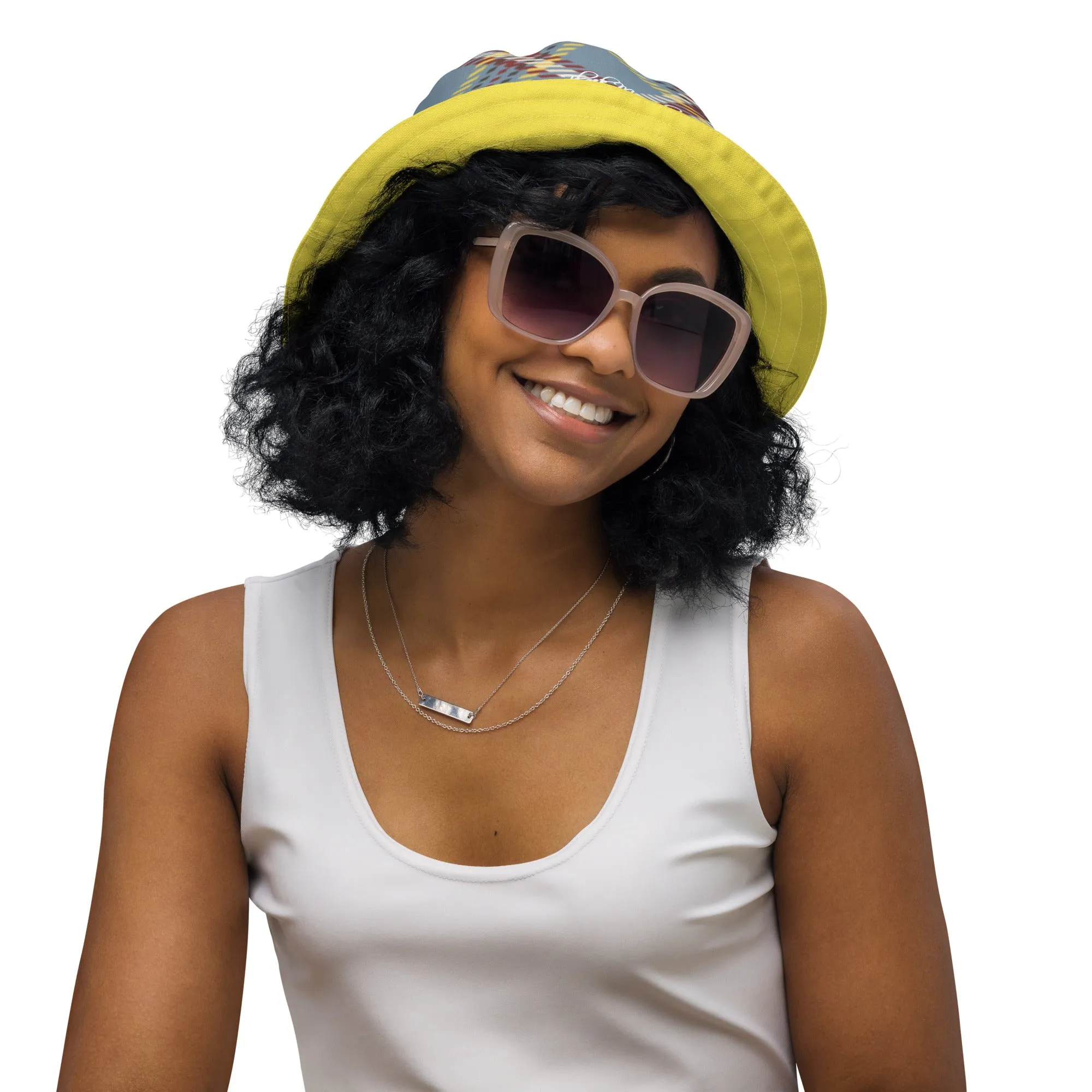 Black Mogul Reversible bucket hat