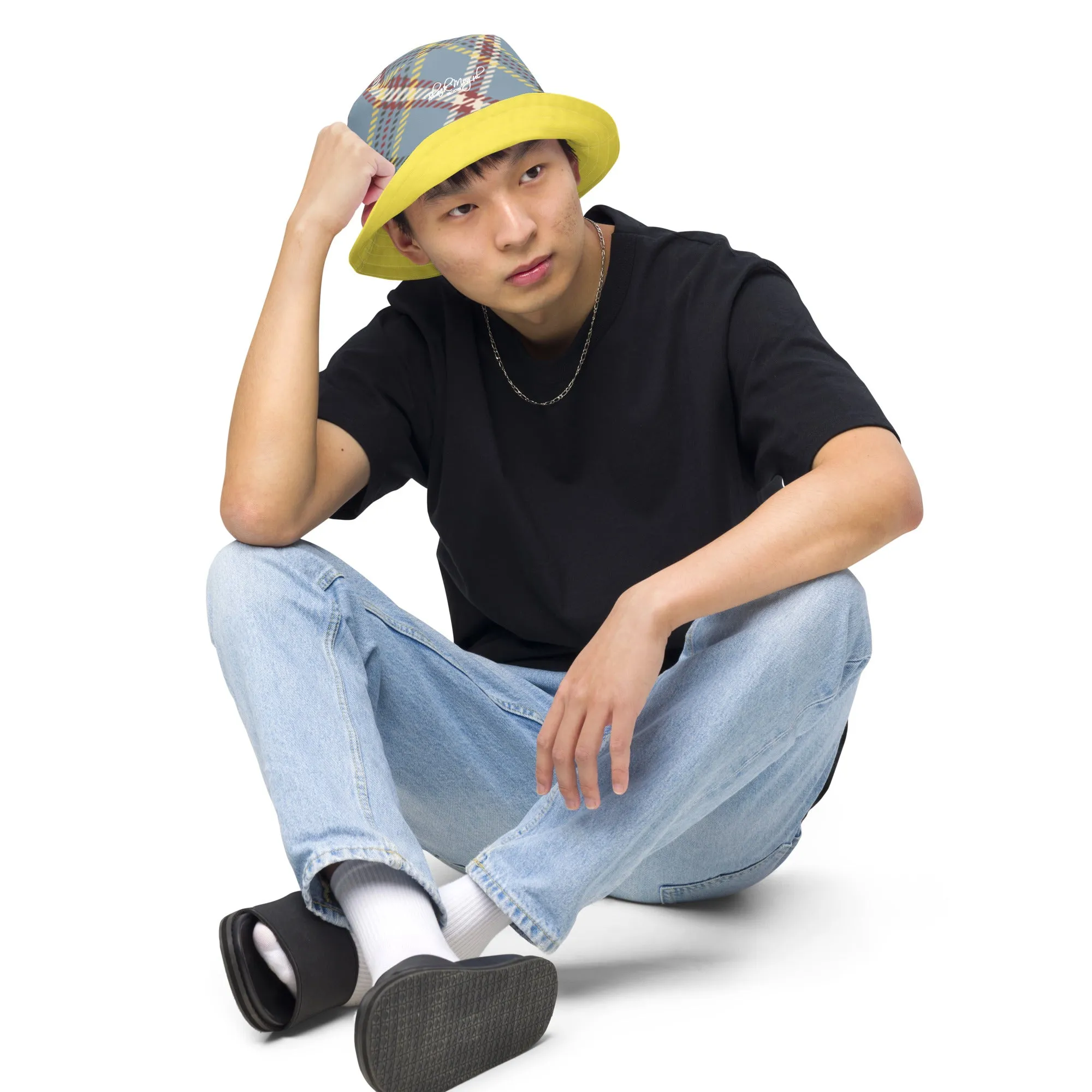 Black Mogul Reversible bucket hat