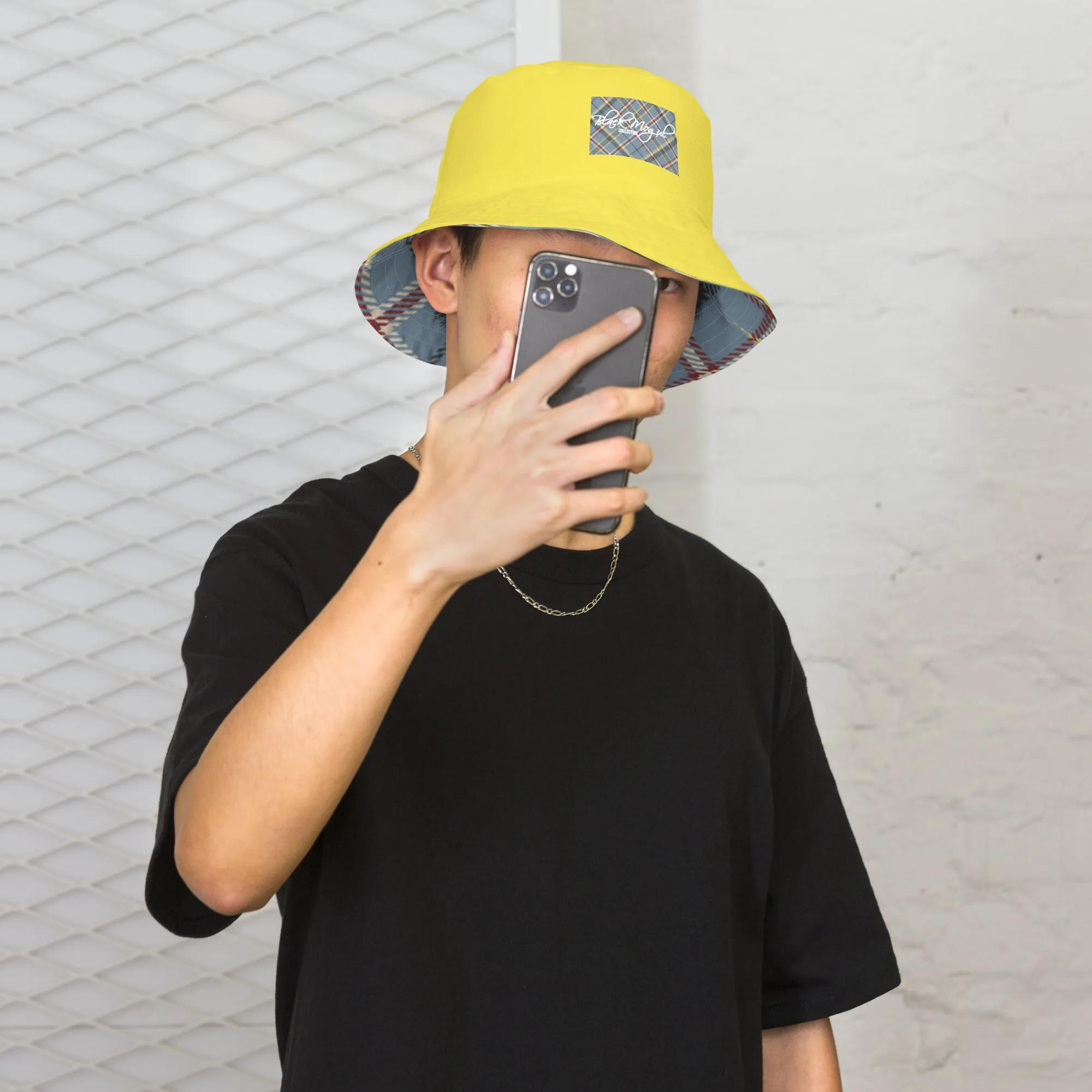 Black Mogul Reversible bucket hat