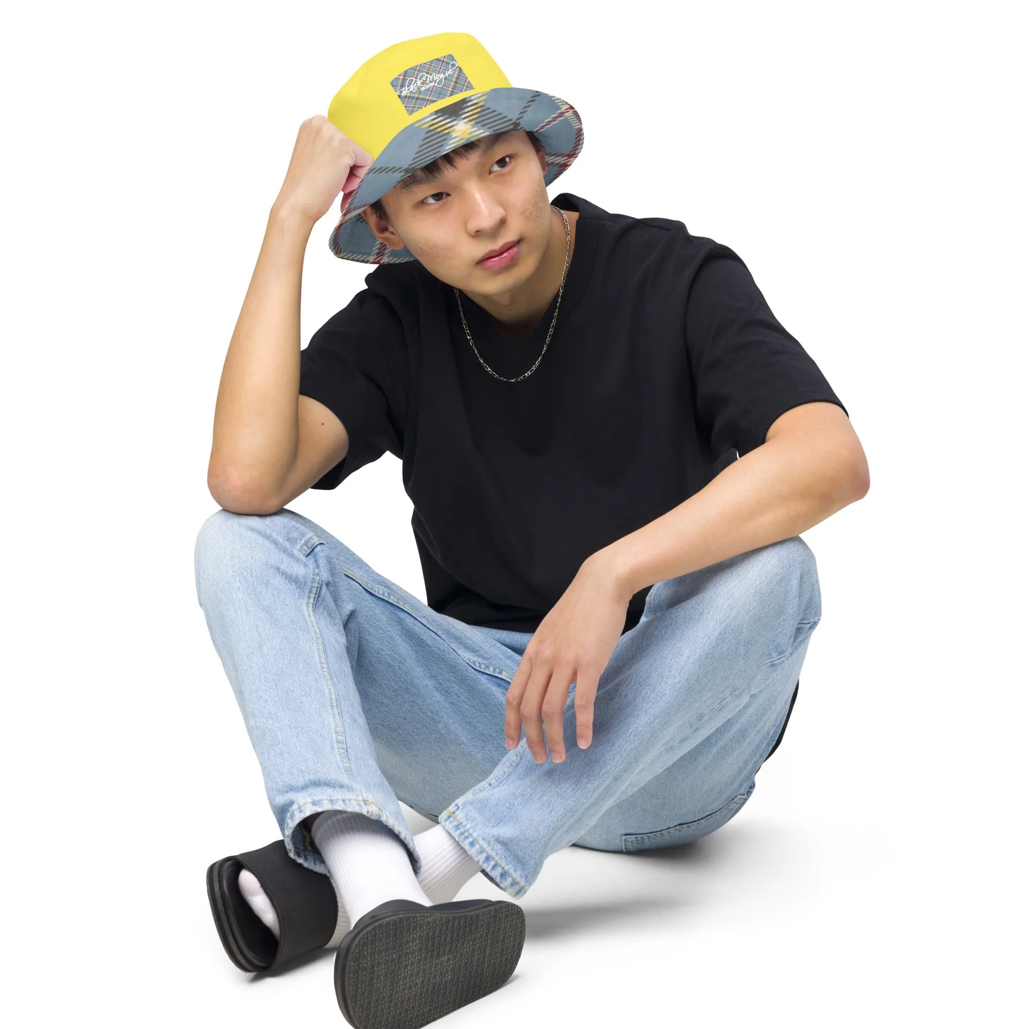 Black Mogul Reversible bucket hat