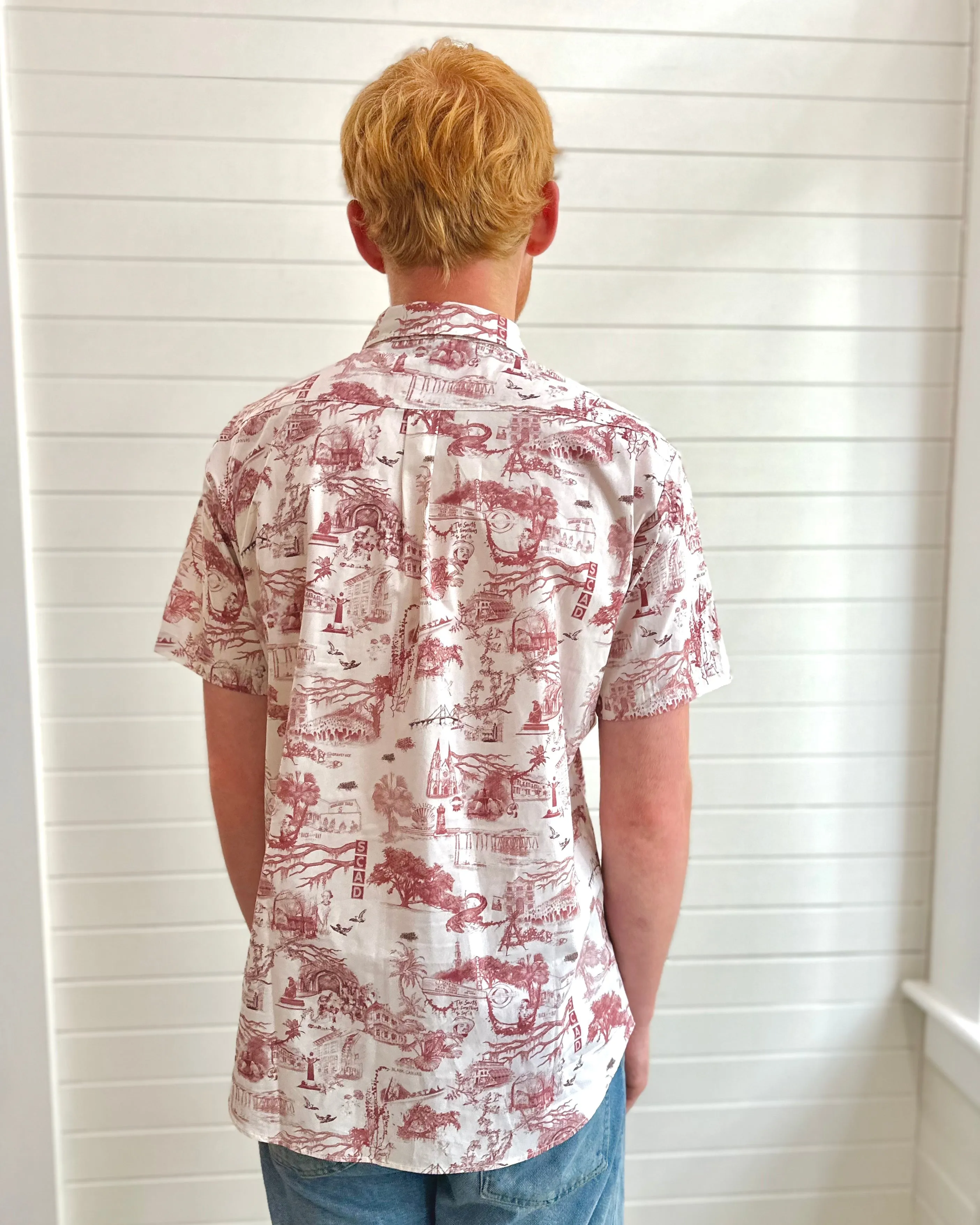 Blank Canvas Button up- Savannah Toile