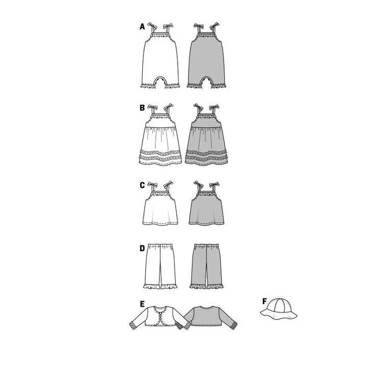 Burda Pattern 9650 (3M-18M)
