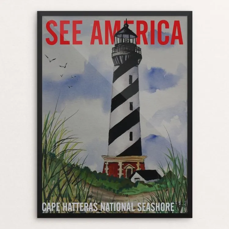 Cape Hatteras National Seashore -- Lighthouse by Bruce and Scott Sink