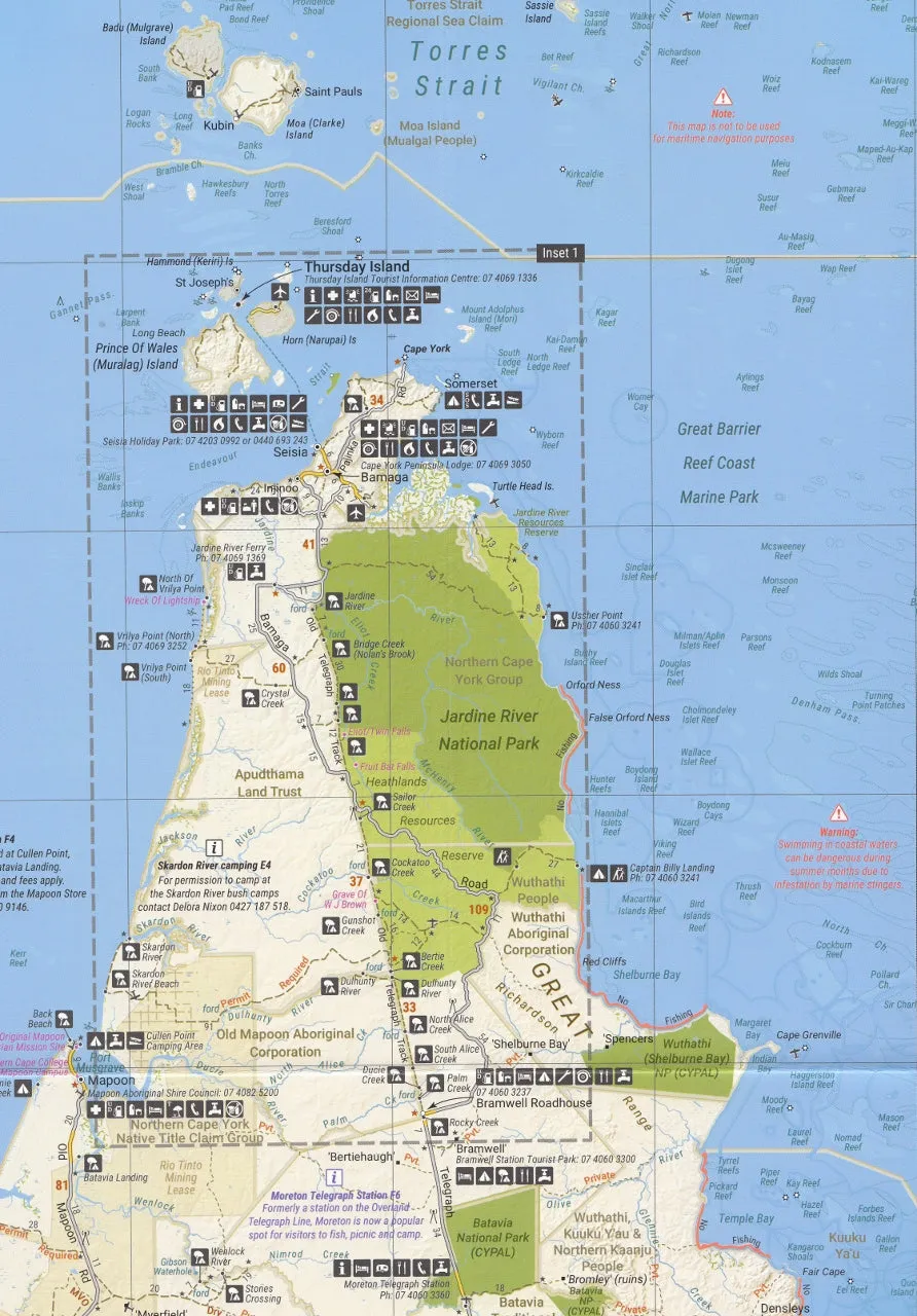 Cape York Hema Map