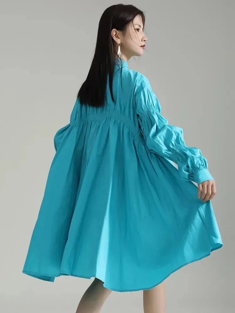 Casual Chic Asymmetrical Pleated Blouse
