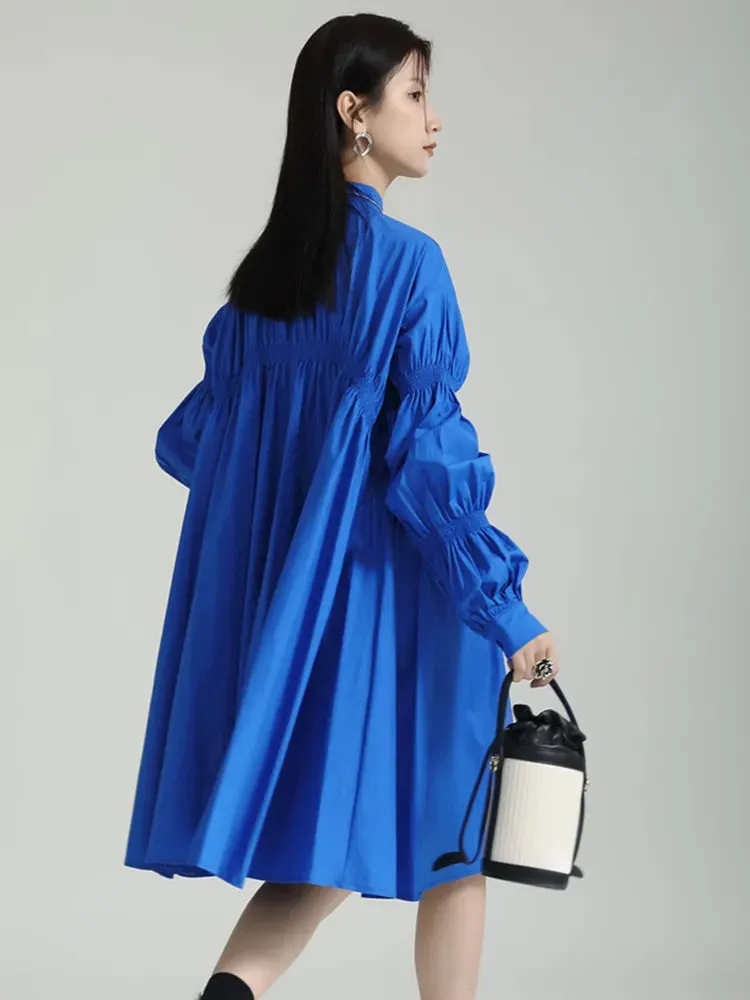 Casual Chic Asymmetrical Pleated Blouse