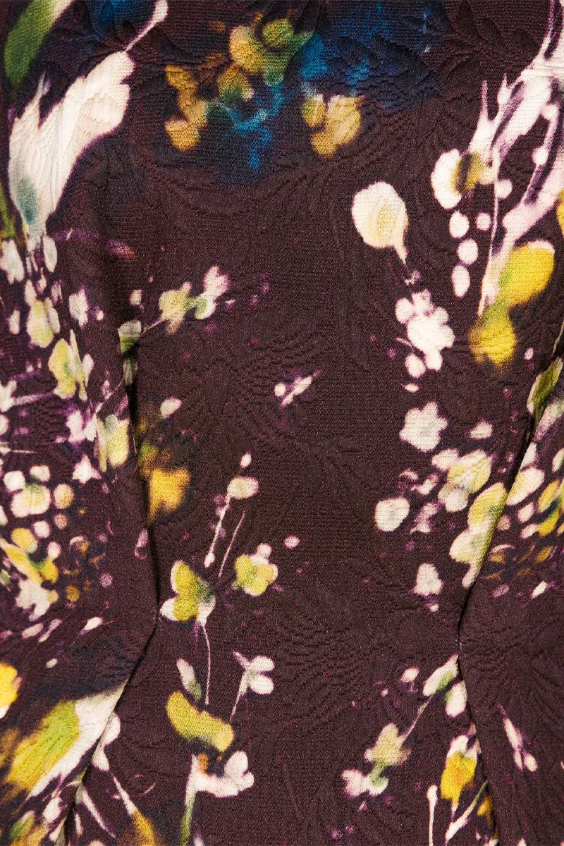 Dezos Bleached Floral Dress