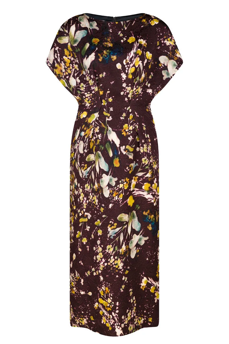 Dezos Bleached Floral Dress