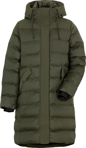 Didriksons Women&#x27;s Fay Parka Deep Green | Buy Didriksons Women&#x27;s Fay Parka Deep Green here | Outnorth