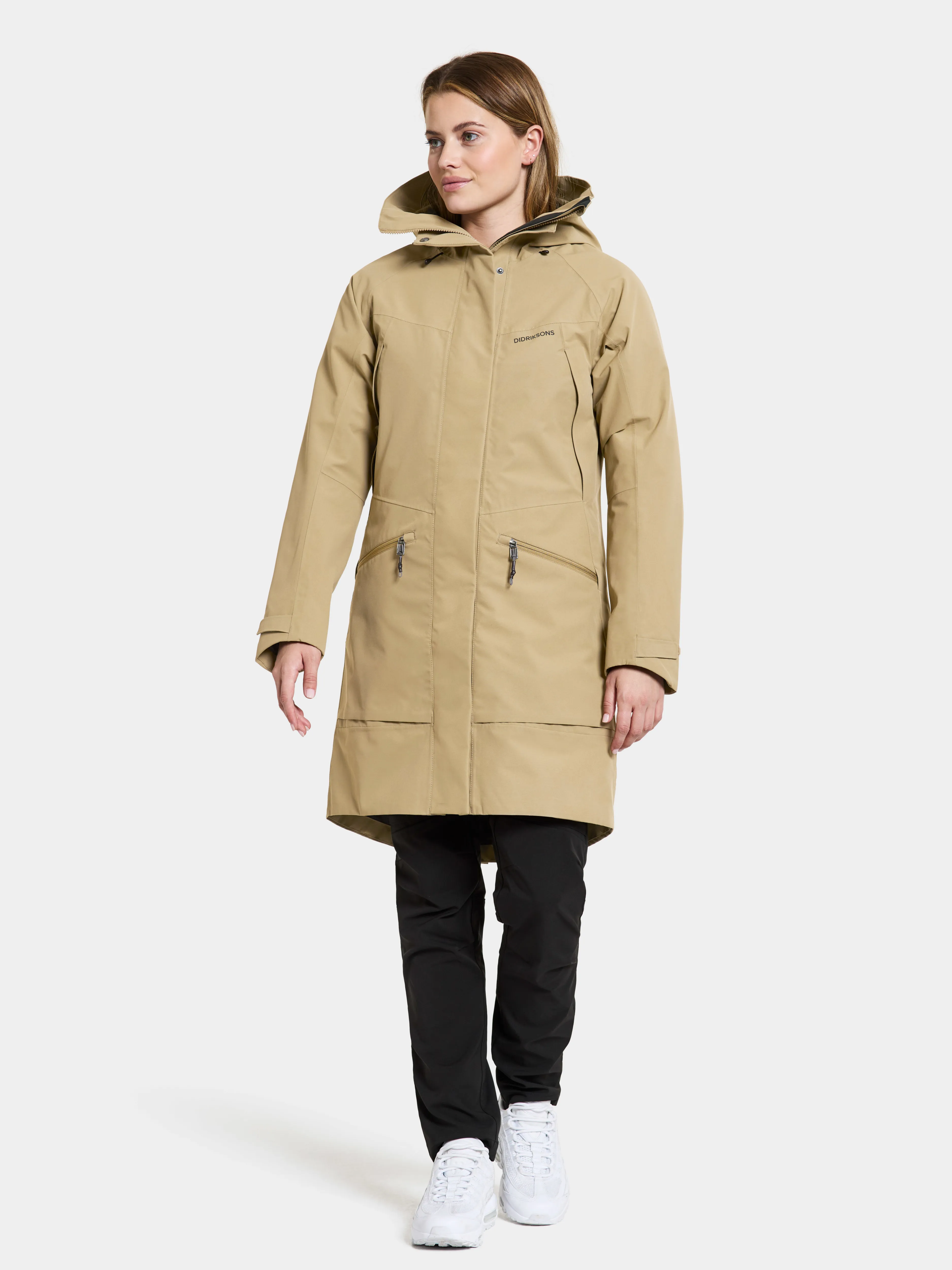 Didriksons Women&#x27;s Ilma Parka 8 Wood | Buy Didriksons Women&#x27;s Ilma Parka 8 Wood here | Outnorth