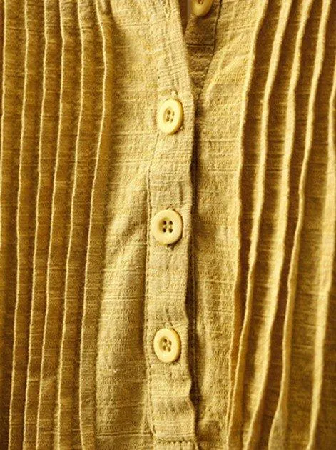 Dunnmall Casual Cotton Long Sleeve Shirts & Tops