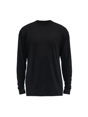 ezkutu longsleeve schoeller jersey black