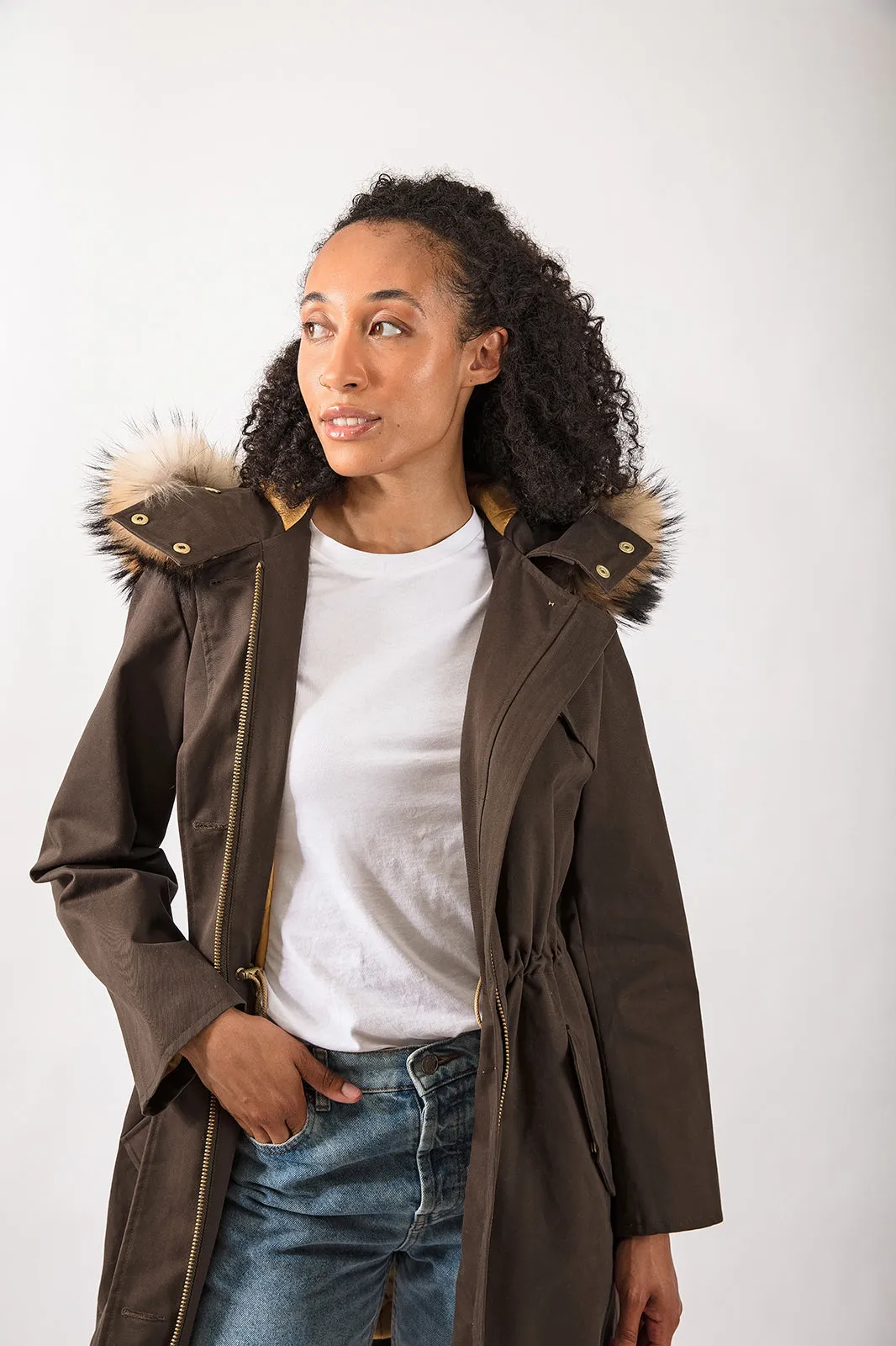 Fairweather Parka in Olive