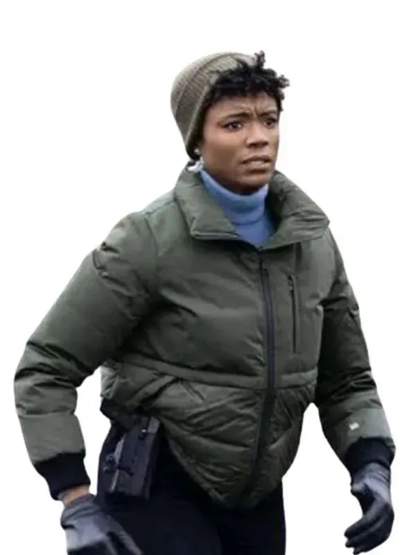 Fbi Tv Series Tiffany Wallace Katherine Renee Kane Fbi Puffer Jacket