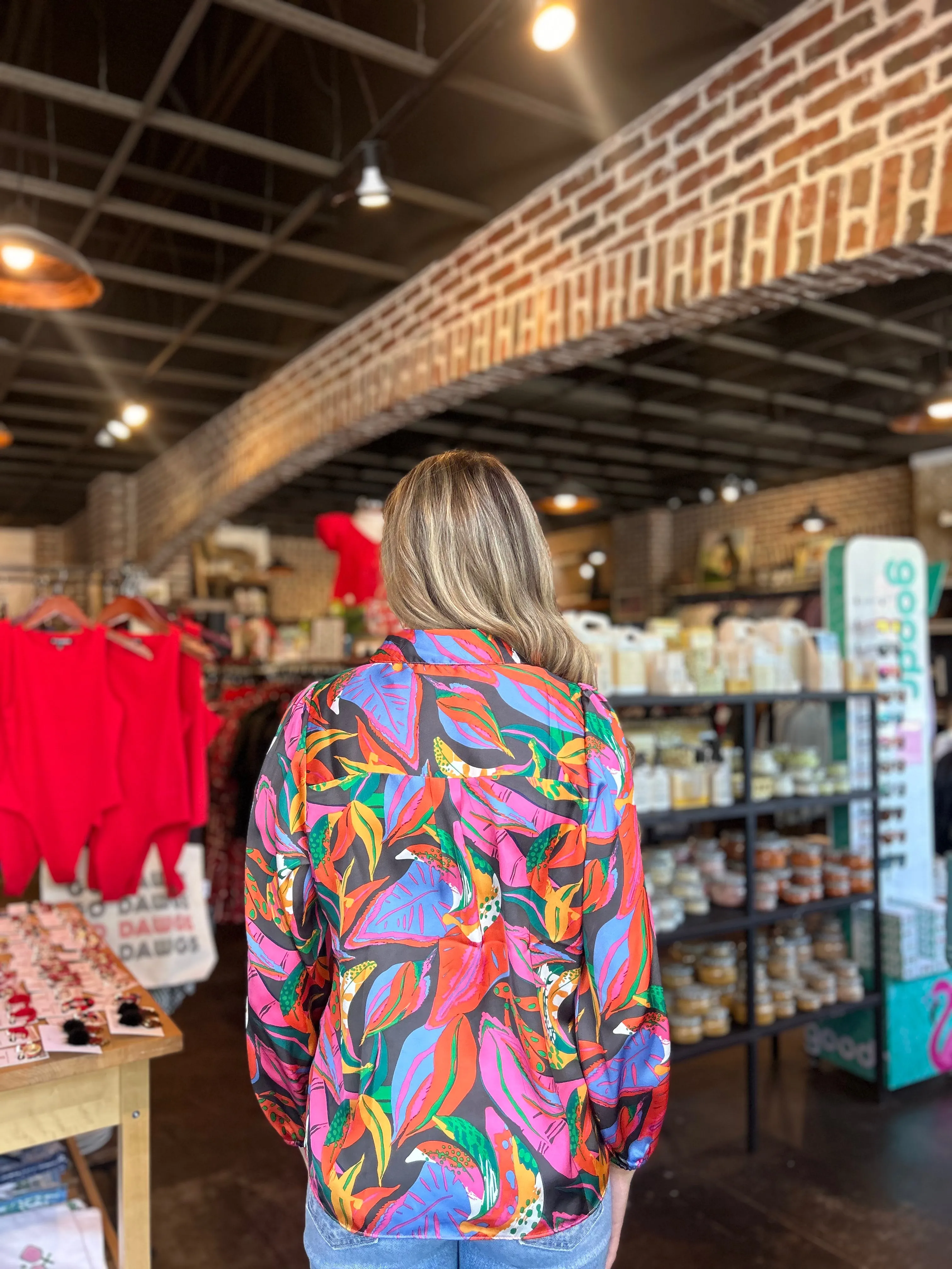 FINAL SALE - Avery Eyes On Me Multi Top
