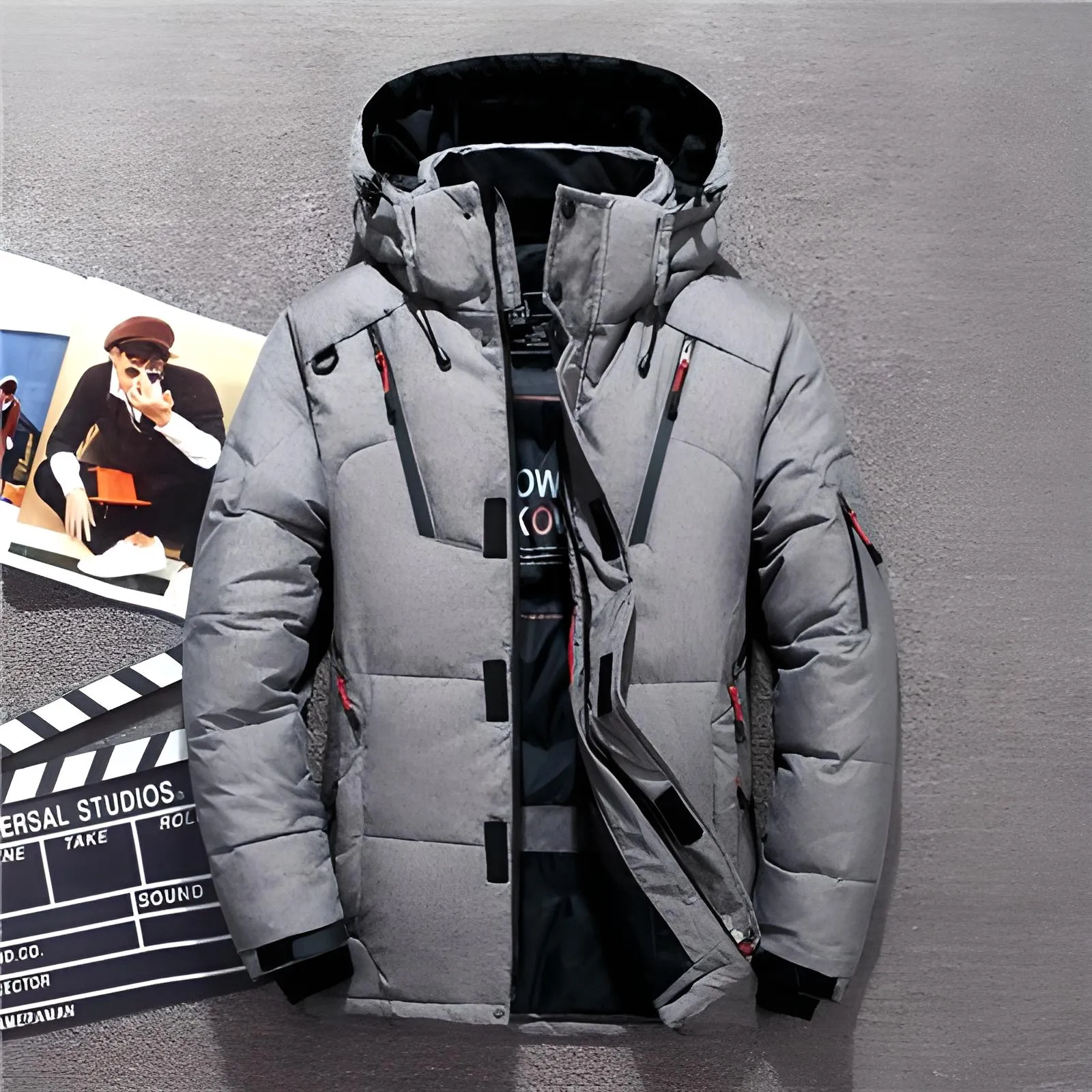 Finn | Warme Winddichte Winterjacke für Herren
