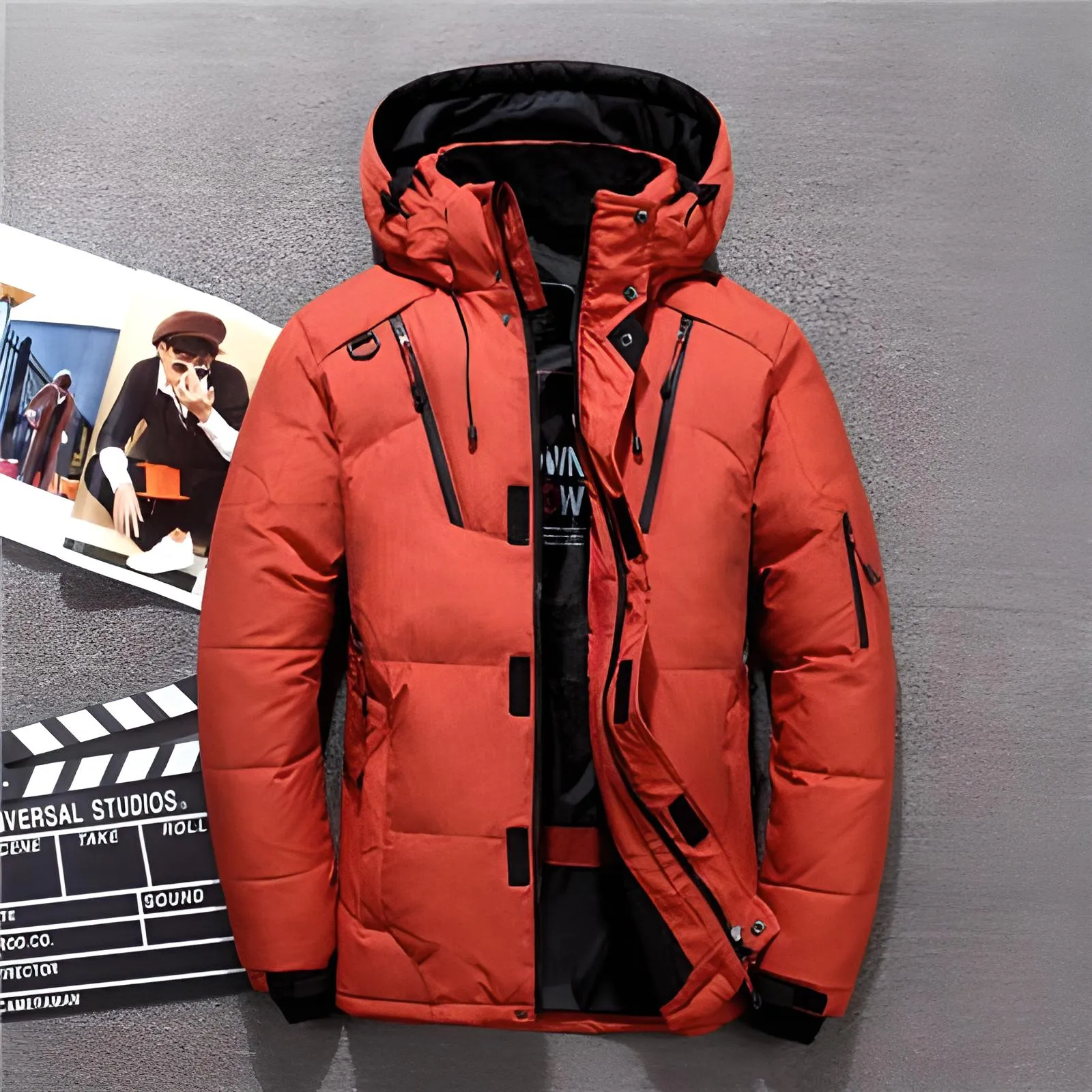 Finn | Warme Winddichte Winterjacke für Herren