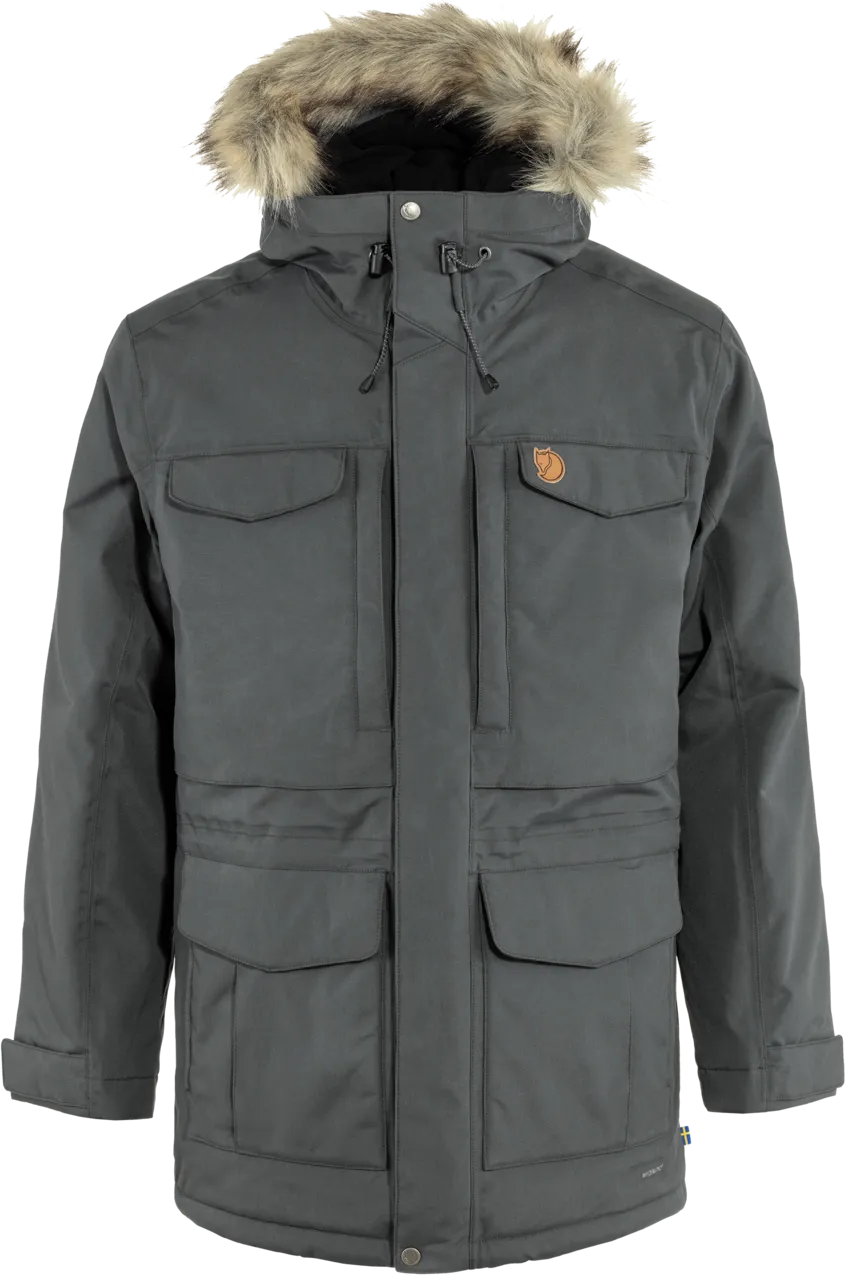 Fjällräven Men&#x27;s Nuuk Parka Basalt | Buy Fjällräven Men&#x27;s Nuuk Parka Basalt here | Outnorth
