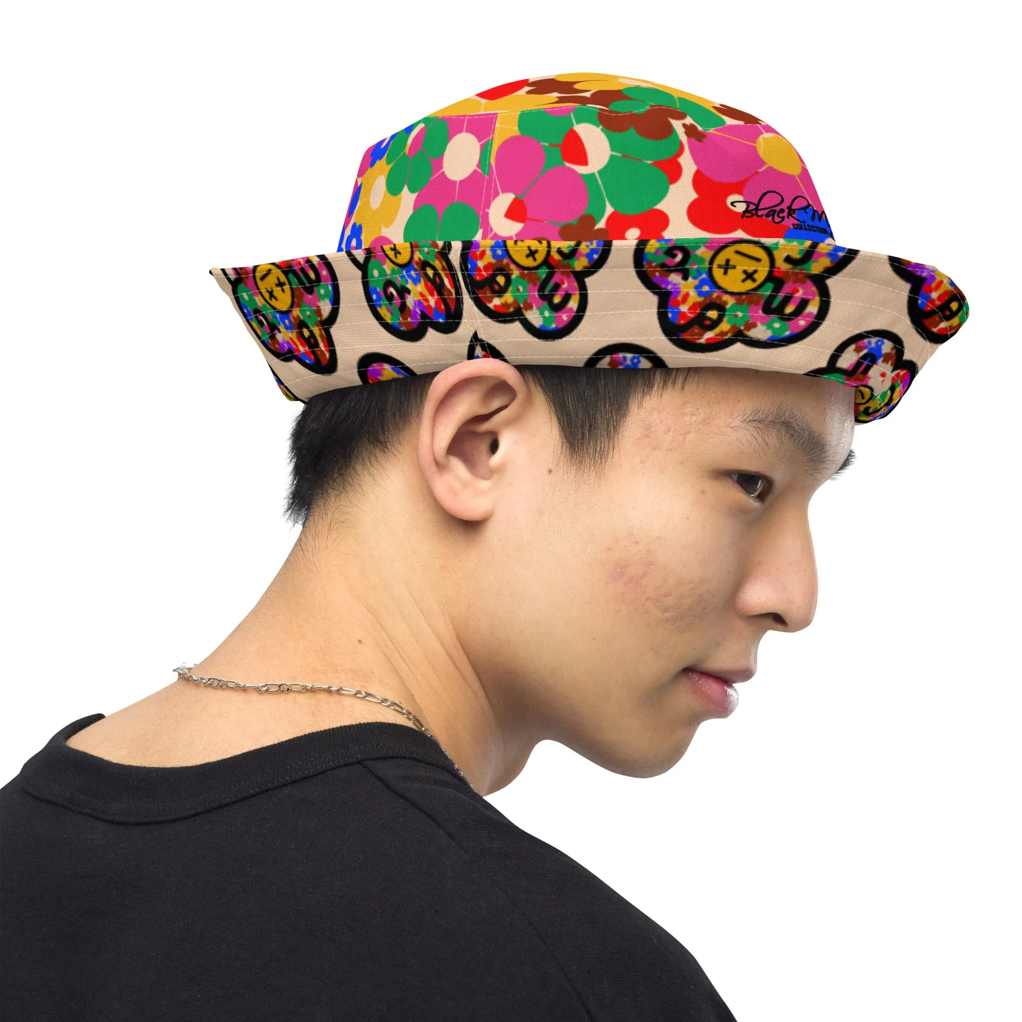 Flower Bomb Reversible bucket hat