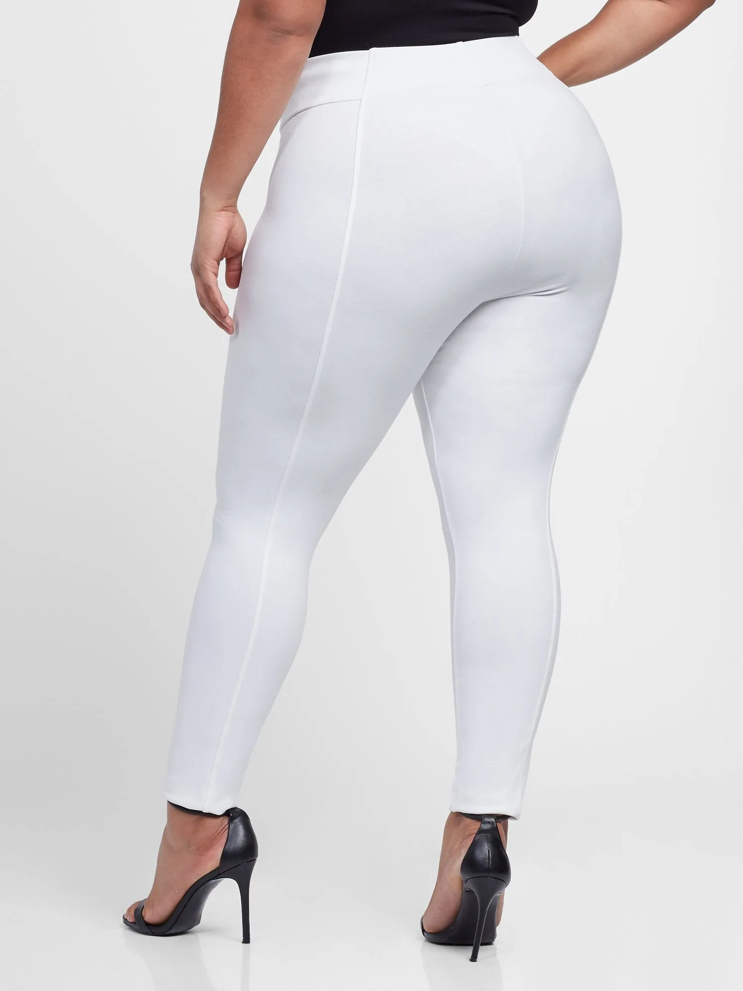 Good Form Seam-Front Ponte Pants