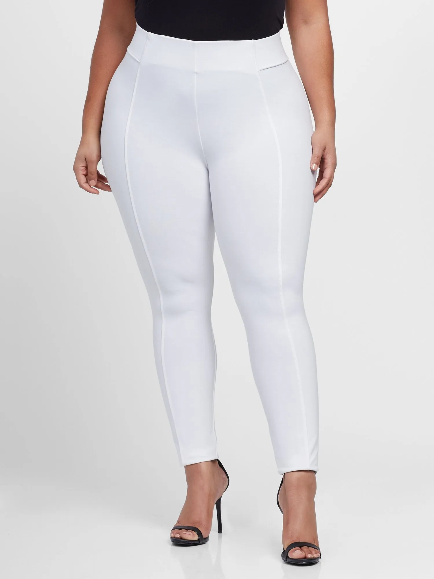Good Form Seam-Front Ponte Pants