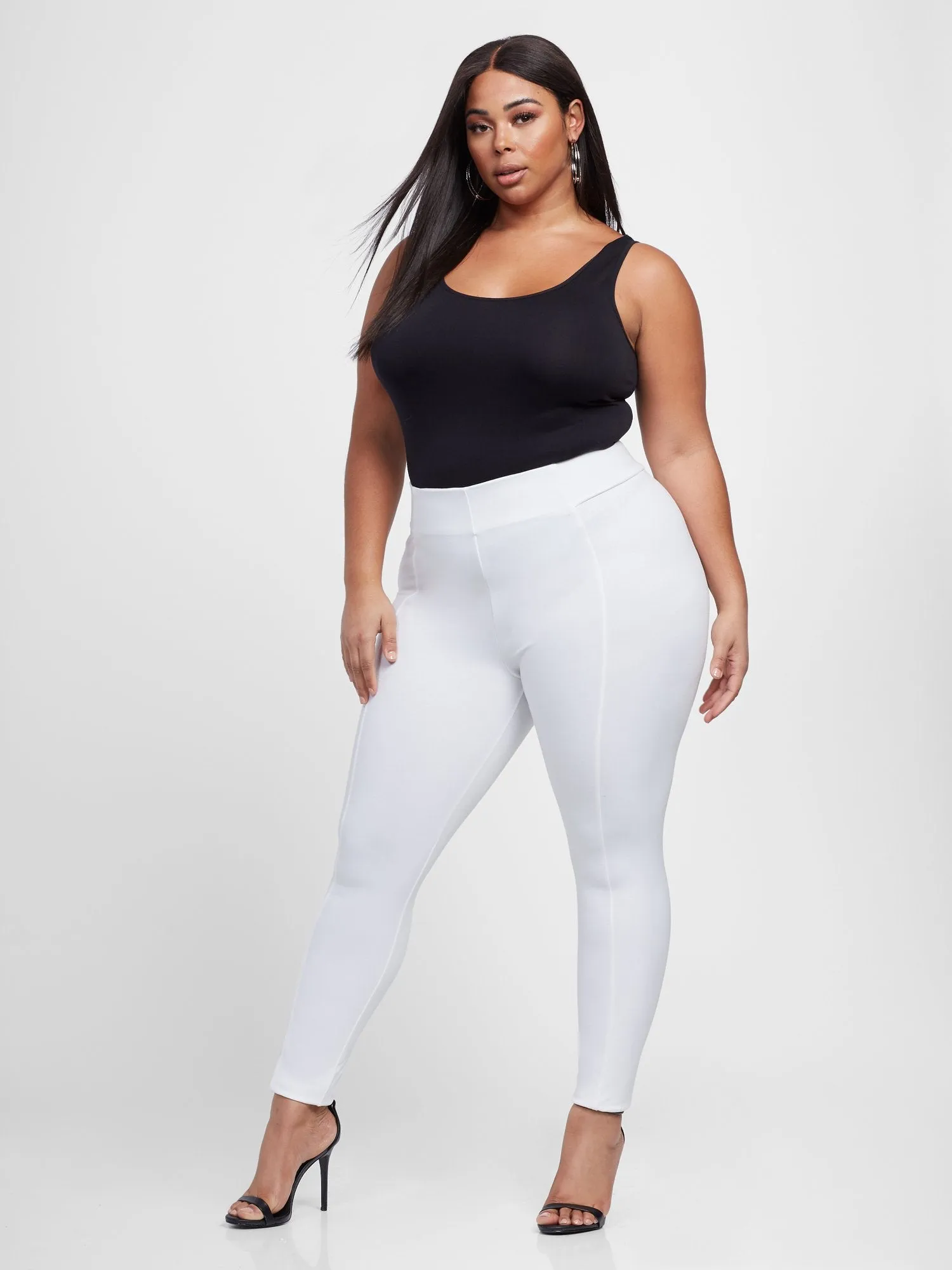Good Form Seam-Front Ponte Pants