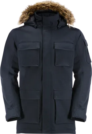 Jack Wolfskin Men&#x27;s Glacier Canyon Parka Night Blue | Buy Jack Wolfskin Men&#x27;s Glacier Canyon Parka Night Blue here | Outnorth
