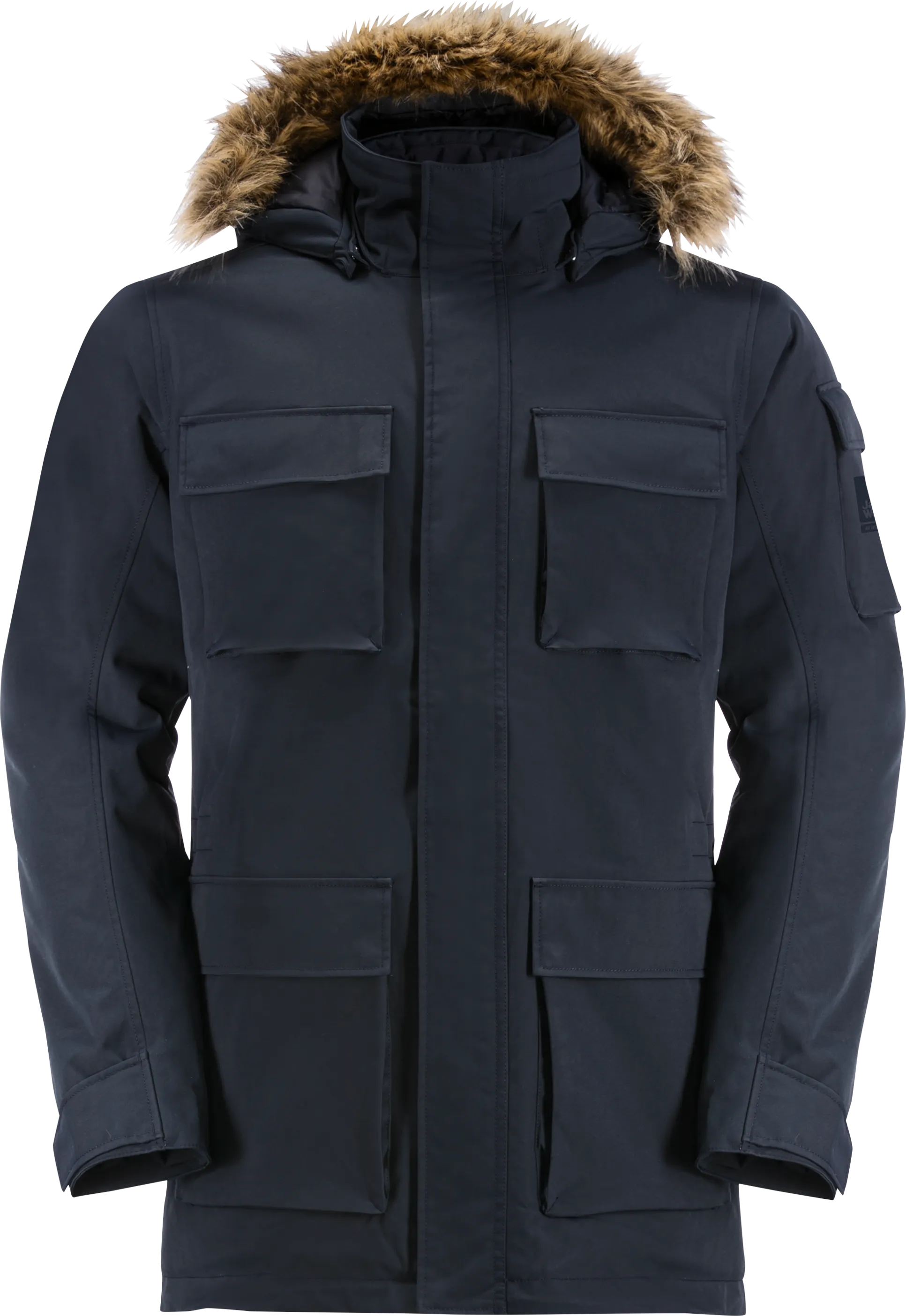 Jack Wolfskin Men&#x27;s Glacier Canyon Parka Night Blue | Buy Jack Wolfskin Men&#x27;s Glacier Canyon Parka Night Blue here | Outnorth