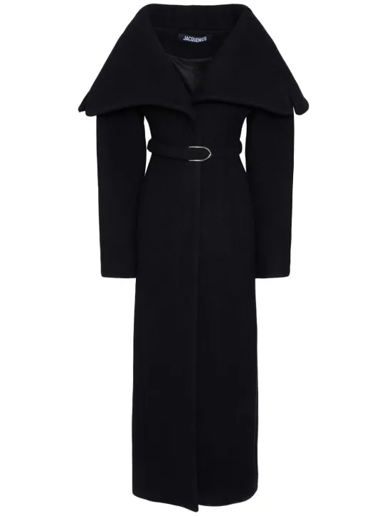 Jacquemus   Le Manteau Caruso wool long coat 