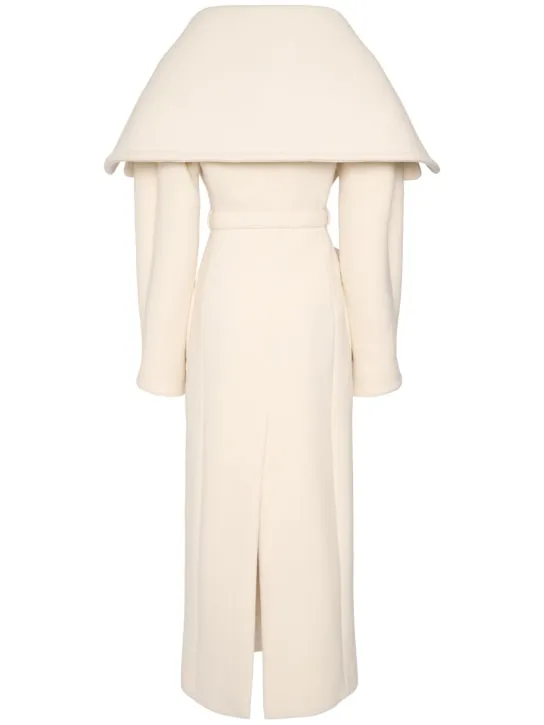 Jacquemus   Le Manteau Caruso wool long coat 
