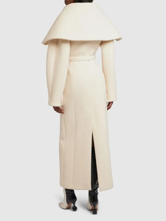 Jacquemus   Le Manteau Caruso wool long coat 
