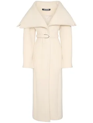Jacquemus   Le Manteau Caruso wool long coat 