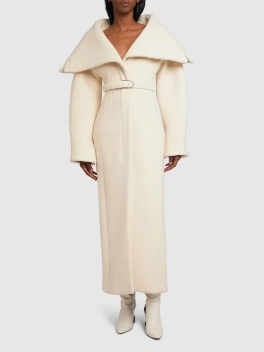 Jacquemus   Le Manteau Caruso wool long coat 