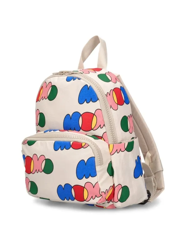 Jellymallow   Printed cotton backpack 