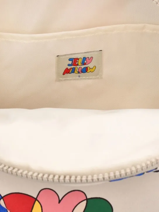 Jellymallow   Printed cotton backpack 