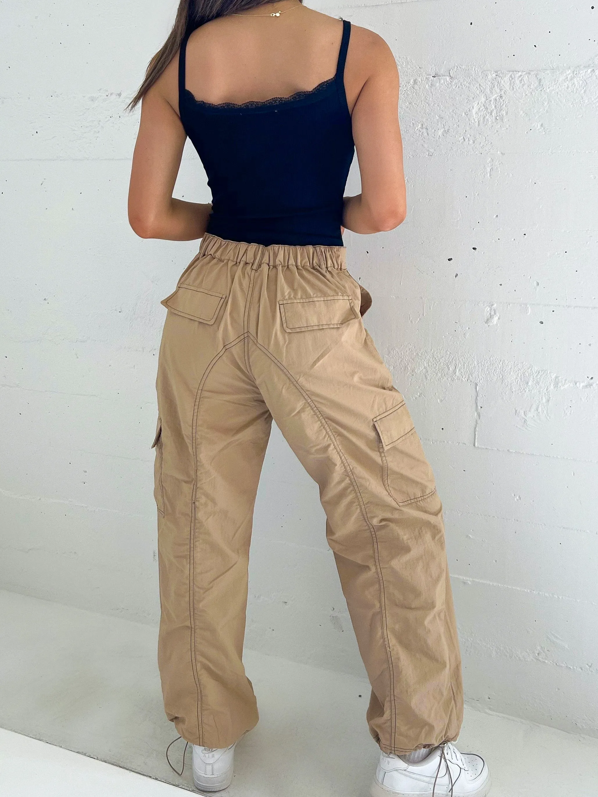 Lily Cargo Pant (Khaki)